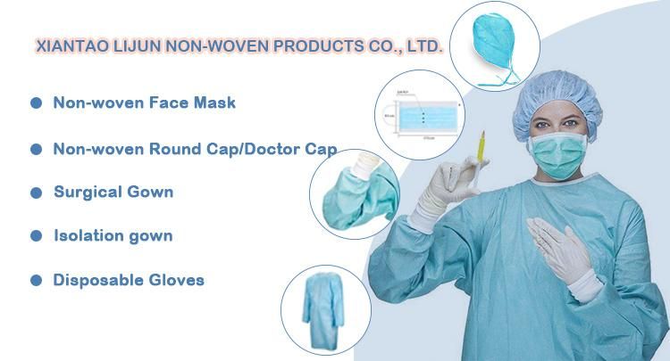 Dental Medical Disposable Surgical Non-Woven Caps Bouffant Cap