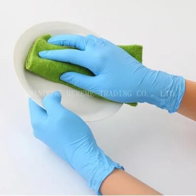 Blue Tinsel Disposable Nitrile Gloves Are Medically Sterile