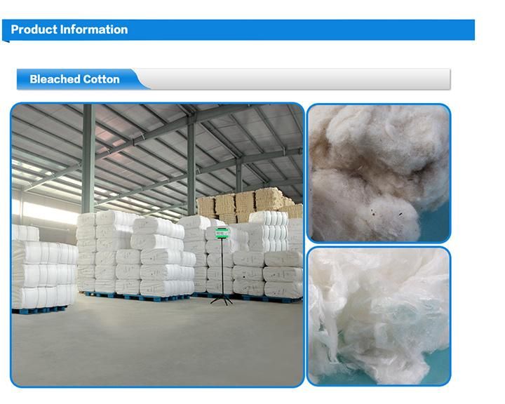 Medical Supply Absorbent Raw Material Bleached Cotton Hospital Supplies Products