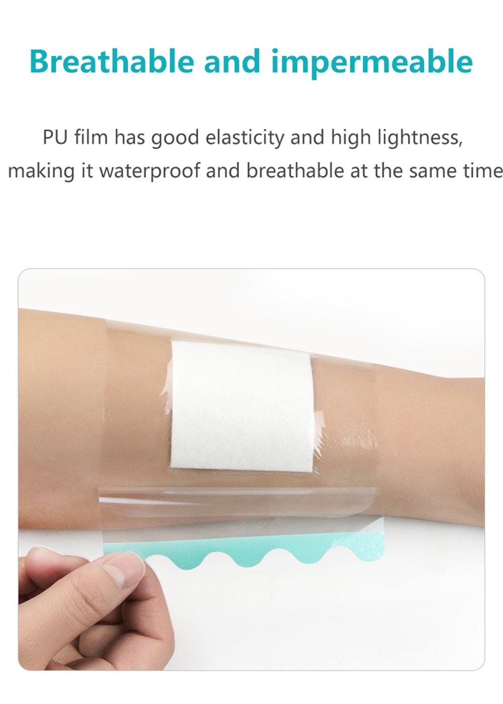 Waterproof PU Adhesive Surgical Wound Dressing