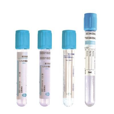 Hot Selling Blood Collection Tube PT Tube with Sodium Citrate