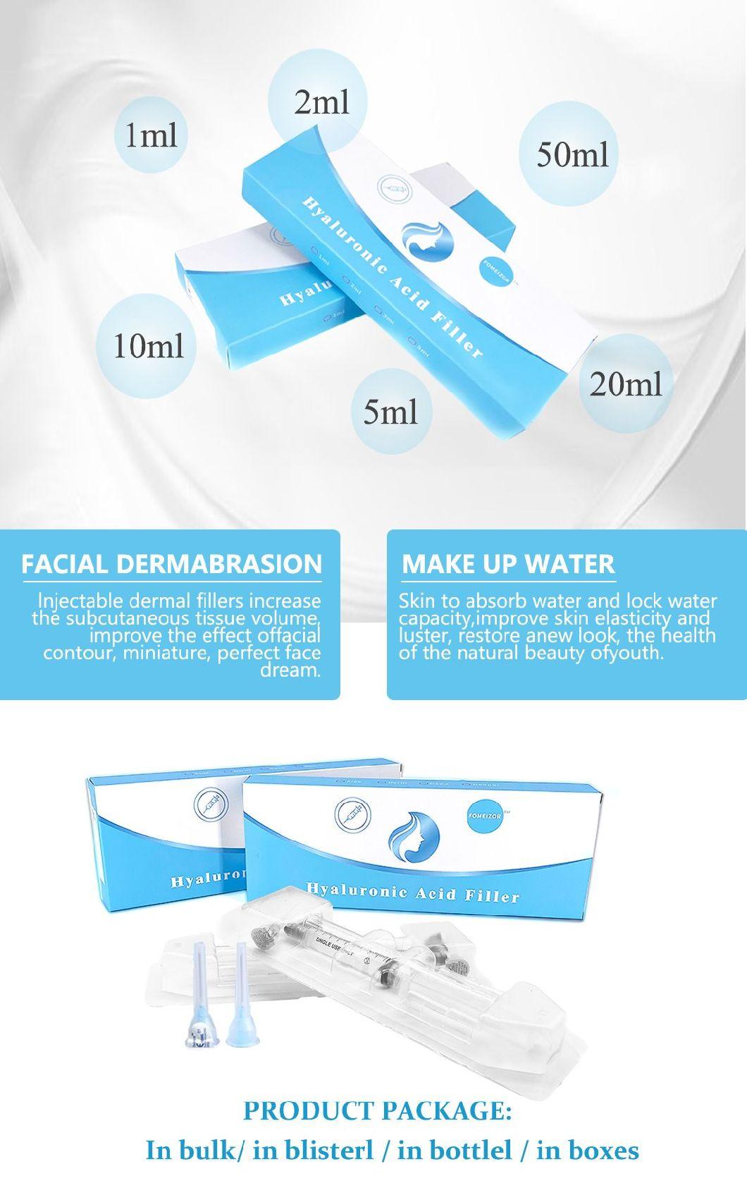 Private Label Favorable Price Aesthetics 2ml Cross Linked Ha Injection