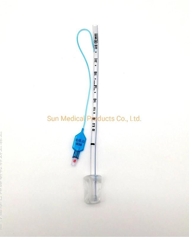 Disposable Sterile Medical Reinforced Endotracheal Tube with Cuff