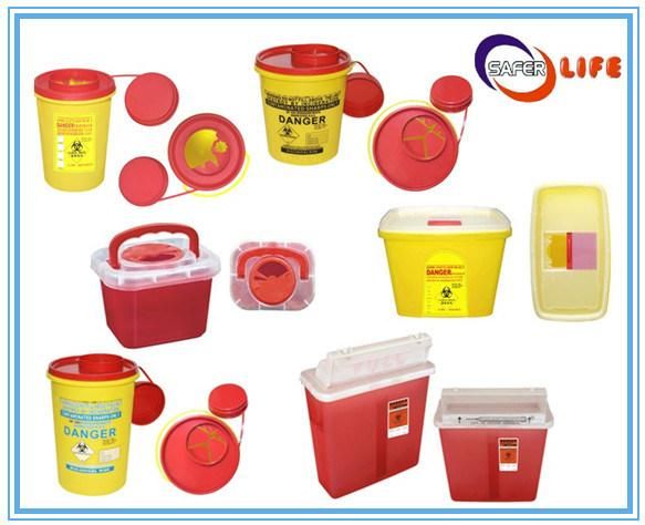 Hospital Used Medical Waste Container Pedal Bins