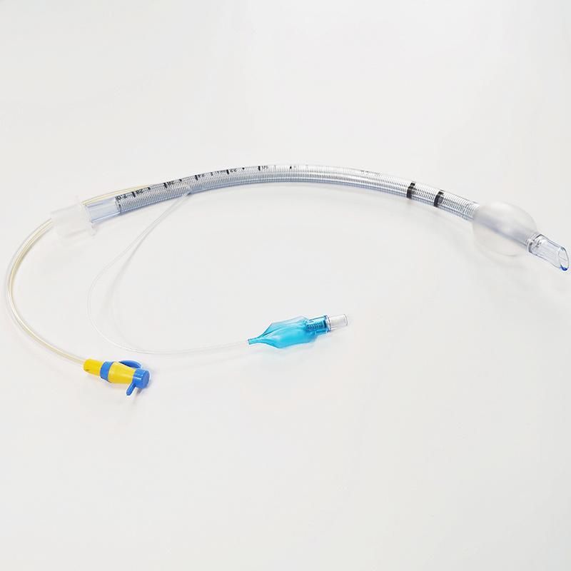 Disposable Reinforced Endotracheal Tube with Suction Lumen China