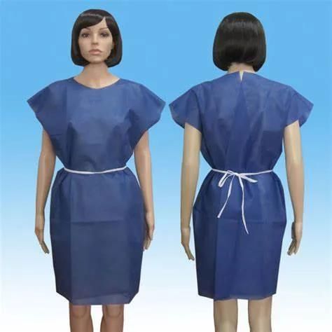 Level 2 Disposable Isolation Gown with Elastic Cuff, Latex Free, Fluid Resistant