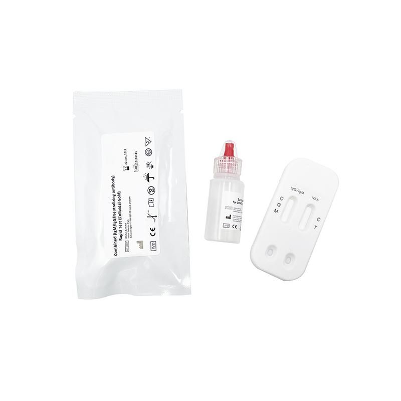 CE Approved Novel Virus Combined(Igm/Igg/Neutralization Rapid Antibody Test Kit