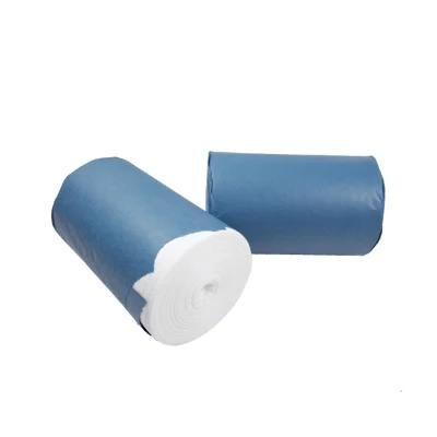 100% Cotton Absorbent Disposable Gauze Roll Hospital Use Jumbo Gauze Roll Suppllier with CE