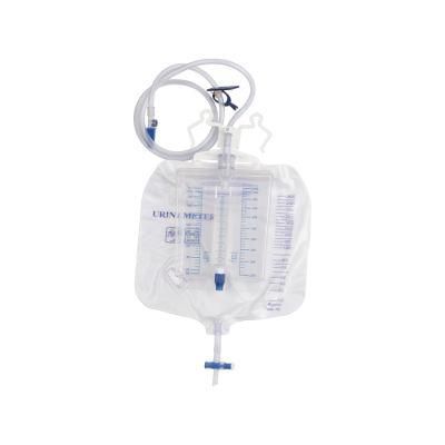 Wego Eo Sterilize Medical Grade PVC 2600ml Disposable Urine Meter Drainage Bag