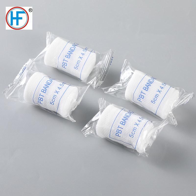 Mdr CE Approved Flexible Rolled Gauze Dressing Conforming Bandage for Minor Wound Care
