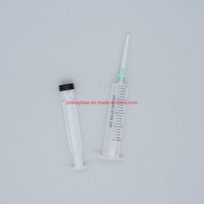 FDA Registered 3-Parts Sterile Luer Lock/Luer Slip Disposable Syringe