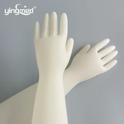 Disposable Gynecological Sterile Rubber Latex Gloves with CE