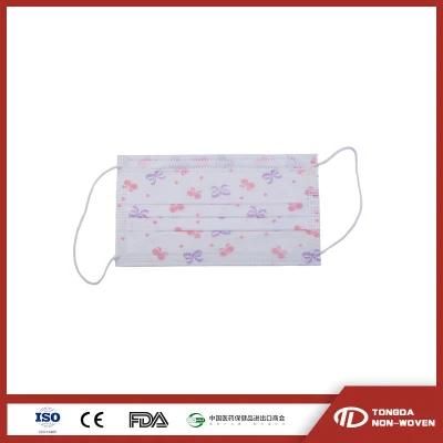 3ply Floral Print Disposable Medical Mask Sterile Medical Face Mask