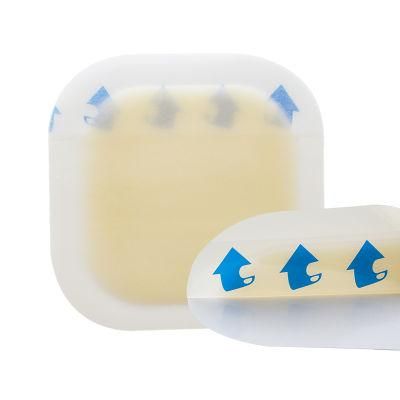 Hydrocolloid Wound Care Dressing with Foam Pad Sterile Adhesive Medical Dressing for Bedsore