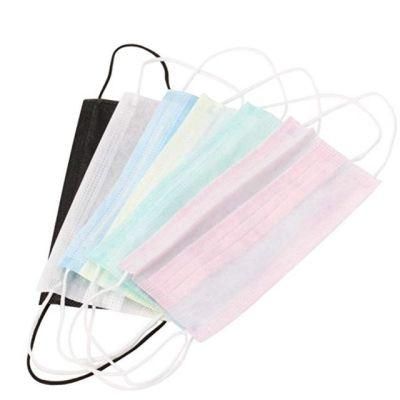 Mascherina in TNT 3 Strati &ndash; Tipo 1 Chirurgica Monouso Non Sterile &ndash; Latex Free 3-Layer Mask - Surgical Disposable Non Sterile
