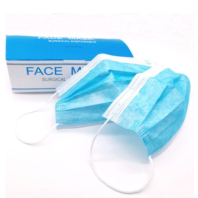 Factory Ce 3 Ply Single Use Medical Iir Surgical Mask