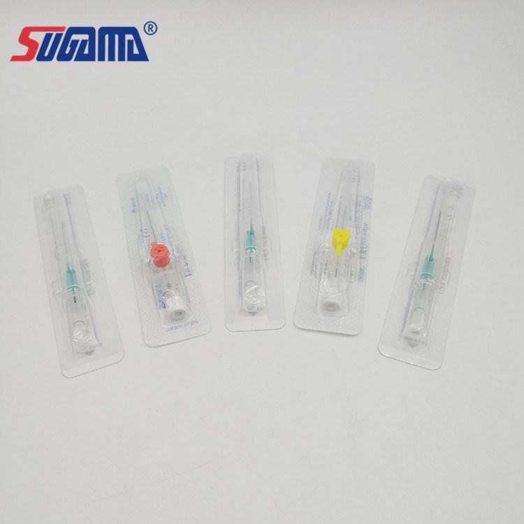 Disposable IV Cannula with Wing and Injection Port Made in China