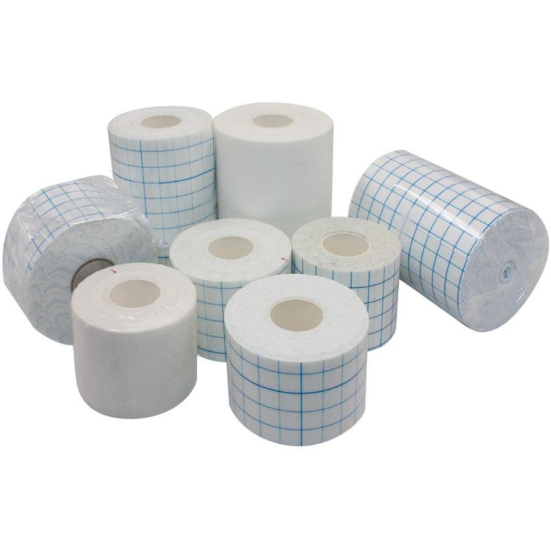 HD5 Adhesive Non Woven Wound Dressing Roll Wound Fixed Roll with CE/ISO13485 Certificates