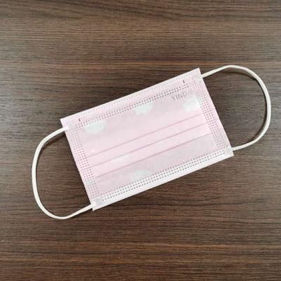 Cute Cloud Printing Children Face Mask