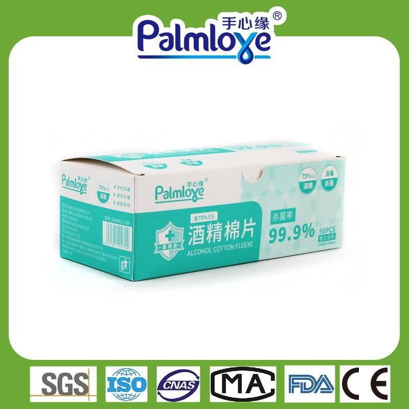Palmjoy Advanced 75% Alcohol Hand Sanitizer Wipes Kill 99.9% Bacteria Disinfectant Alcohol Wipes