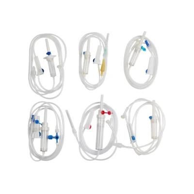 Medical Supplies Sterilized IV Infusion Giving Set with Needle