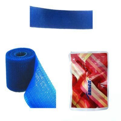 Leg Broken Fiberglass Fabric Supportive Tape Orthopedic Fiberglass Casting Tape for Medical Use