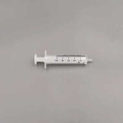 High Quality 2-Parts Luer Slip Disposable Syringe with/Without Needle