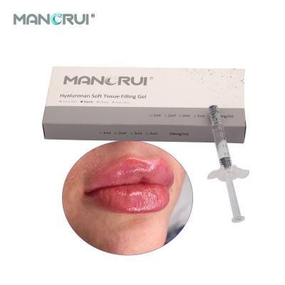 Derm 2ml Anti Wrinkles Ha Dermal Filler Lip Injection Hyaluronic Acid Filler