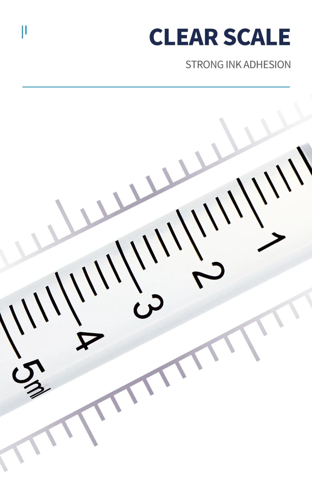 Medical Disposable Vaccine Injection 1ml Syringe with Needle