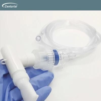 High Quality Medical 100% PVC Disposable Nebulizer with Mouthpiece for Pediatric Adult Infant