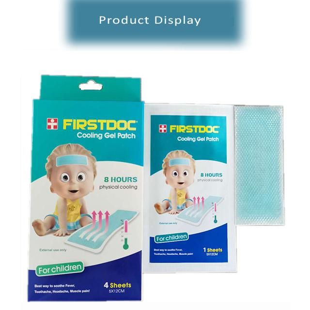 Wholesale Price Good Quality Menthol Cooling Gel Patch for Fever, Headache