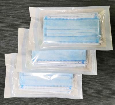 Eo Sterilized Qjmdm Type Iir Face Mask with Paper Pouch Individual Pack