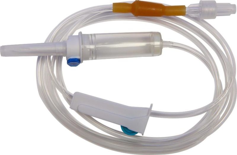 Disposable Medical Micro Drip IV Infusion Set with Burette