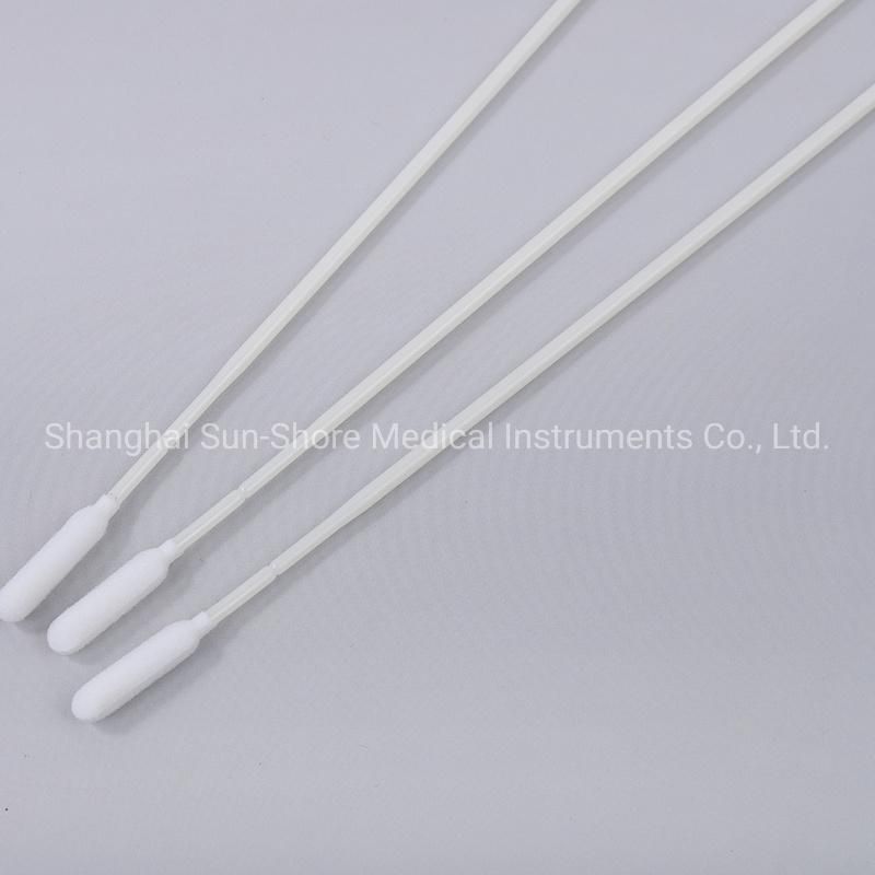 CE ISO13485 Certificates Disposable Sponge Stick Swab Medical Cleaning Swab PP Stick Foam Swab