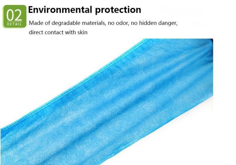 Disposable Nonwoven PP Medical Foot Cover, Non Medical, Anti-Skid Non-Skid