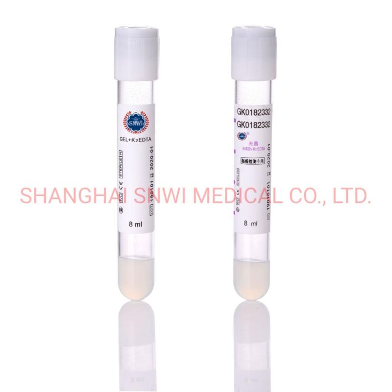 CE&ISO Certificated Manufacturer Disposable Medical Supplies Blood Collection Specimen Tube