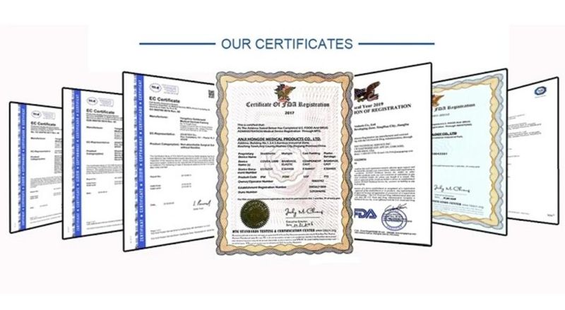 Medical Spandex Plain Elastic Bandage with ISO Approved