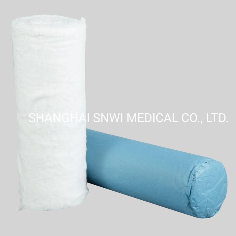 Medical Disposable Wound Care Roller Bandage Elastic Crepe Bandage Cotton Gauze Roll Bandage