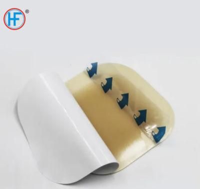 Mdr CE Approved Semi-Transparent Hydrocolloid Dressing with Radiation Sterilization Accept OEM