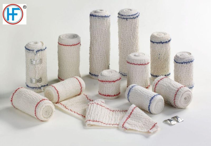 Mdr CE Approved Hengfeng OEM Skin Color Hemostasis Medical Crepe Bandage for All People