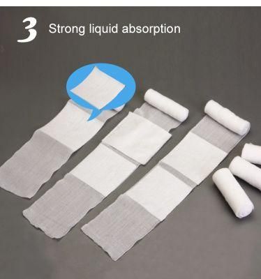 Mdr CE Approved Instant Absorption First Aid Bandage for Minor Wound Care Packaged in Carton