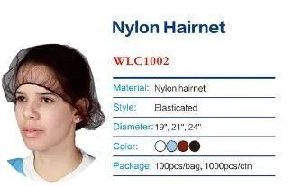 Xian Wanli Brand Disposable Hair Net Food Process Headwear Polyester Cap