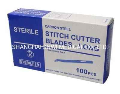 Medical Disposable Sterile Stainless Steel Surgical Stitch Cutter