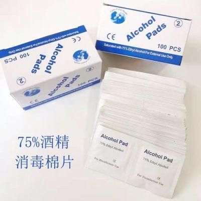 70% Isopropyl Alcohol Pad Medical Single Use Alcohol Swab