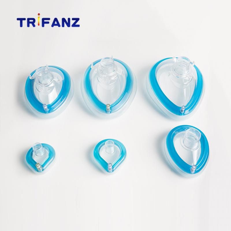 PVC Disposable Medical Anesthesia Face Mask