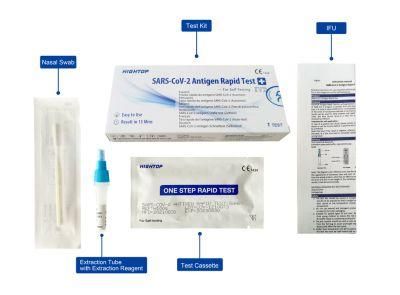 CE Nasopharyngeal Antigen Rapid Test for Home Self Test