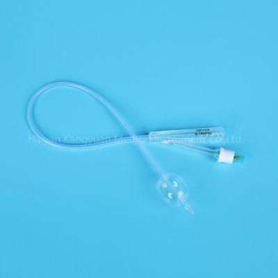 2 Way Suprapubic Silicone Foley Catheter