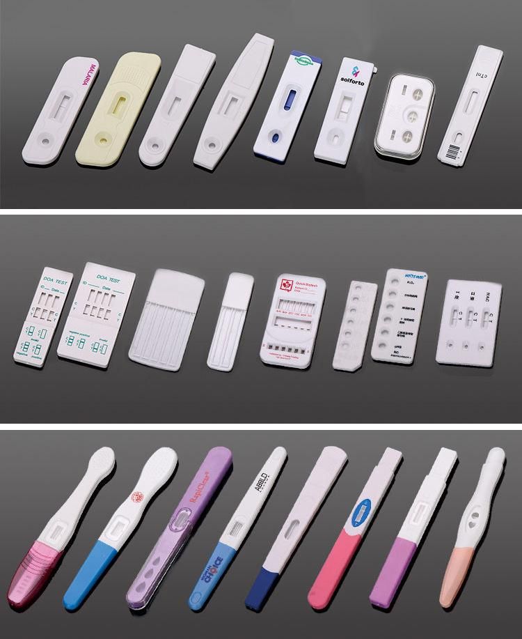 ABS Lateral Flow Rapid Plastic Test Kit Empty Cassette
