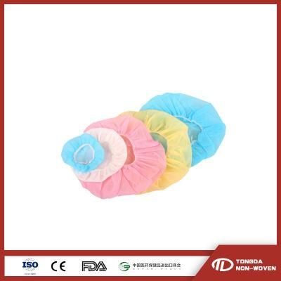 Disposable Nonwoven Spunlace Nonwoven Clip Cap Mob Cap Bouffant Cap