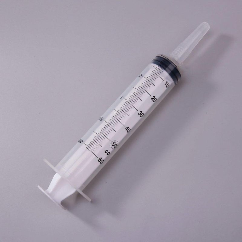 FDA&CE Approved 60ml Disposable Catheter Tip Syringe
